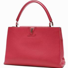 Louis Vuitton Taurillon Leather Capucines MM Fuchsia M94519