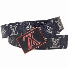 Louis Vuitton Monogram Ink Coated Canvas Metropole 35mm Belt M0049T