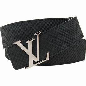 Louis Vuitton Suede Calf Leather LV Initiales 40MM Belt M6875U