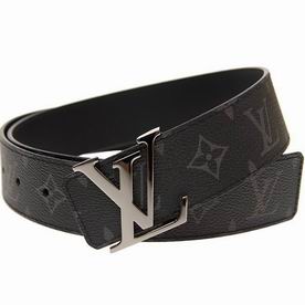 Louis Vuitton Monogram Eclipse Canvas LV INITIALES 40MM REVERSIBLE BELT M9043S