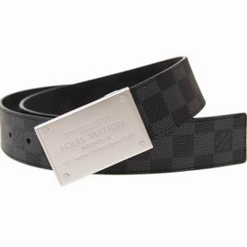 Louis Vuitton Damier Graphite NEO INVENTEUR REVERSIBLE 40MM BELT M9234S