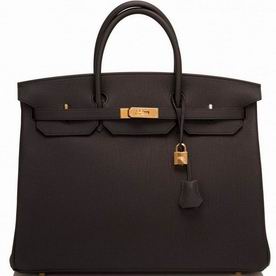 Hermes Birkin 40 Deep Coffee Togo Leather Gold Hardware Hand Sewing HB1040HBG