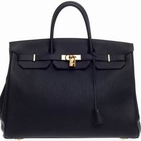 Hermes Birkin 40 Indigo Fjord with Gold Hardware Hand-sewing H1040NJG