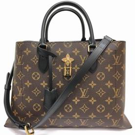 Louis Vuitton Monogram Coated Canvas Flower Tote Bag M43550