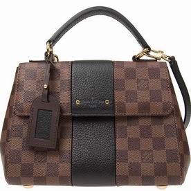 Louis Vuitton Damier Ebene Canvas &d Cuir Taurillon Leather Bond Street BB N41073