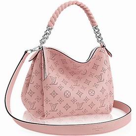 Louis Vuitton Mahina Leather Babylone Chain BB Hobo Bag M51219