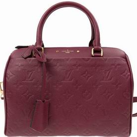 Louis Vuitton Monogram Empreinte Leather Speedy Bandouliere 25 Tote Bag M43262