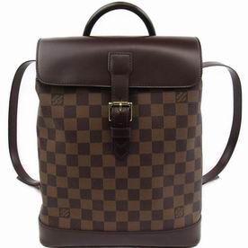Louis Vuitton Damier Ebene Canvas Soho Backpack N51132