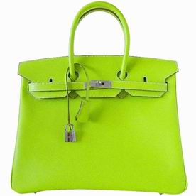 Hermes Epsom Leather 35cm Birkin Bag Palladium Hardware Hand-Sewing H1035YGY