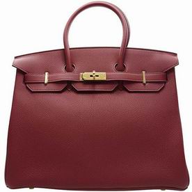 Hermes Birkin 35 K1 Rouge Grenat Togo Leather Hand-sewing BK35K1TGG