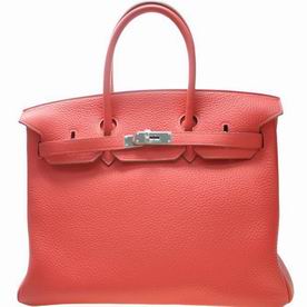 Hermes Birkin 35 T5 Rose Jaipur Togo Leather Silver Hardware Hand-sewing BK35T5TGS