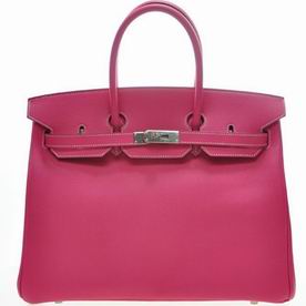 Hermes Peach Red Epsom Leather Birkin 35 Gold Chain Hand-sewing BK35E5EPSS