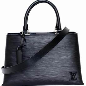 Louis Vuitton Kleber Grained Cowhide Epi Leather Bag In Noir M51334
