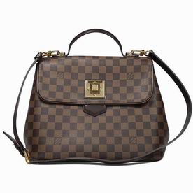 Louis Vuitton Damier Ebene Canvas Bergamo MM N41168