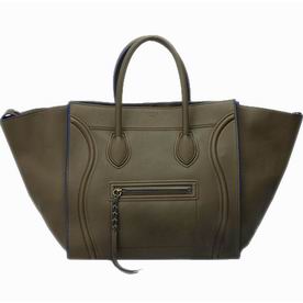 Celine Square Phantom Luggage Bag In Khaki CE44577