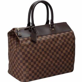 LOUIS VUITTON DAMIER EBENE CANVAS GREENWICH PM N41165