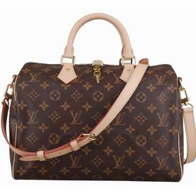 Louis Vuitton Monogram Canvas Speedy 30 With Shoulder Strap M41112