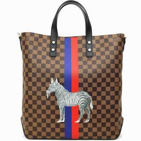 Louis Vuitton Atlas Damier Ebene coated canvas Tote Bag PM N42702
