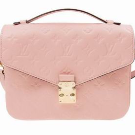 Louis Vuitton Monogram Embossed Supple Cowhide & Smooth Cowhide Pochette Metis M44018