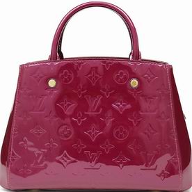 Louis Vuitton Monogram Vernis Montaigne BB Tote Bag M50581