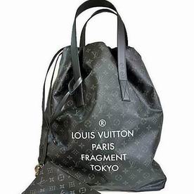 Louis Vuitton Monogram Eclipse Canvas Fragment Cabas Light Bag M43417