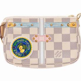 Louis Vuitton Damier Azur Mini Pochette Accessoires N61001
