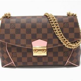 Louis Vuitton Damier Ebene Canvas Caissa Clutch N41597
