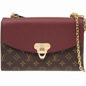 Louis Vuitton monogram Canvas and Cowhide Leather Saint Placide Bag M43715