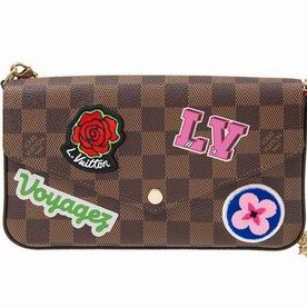 Louis Vuitton Damier Ebene Canvas Pochette Félicie N60129
