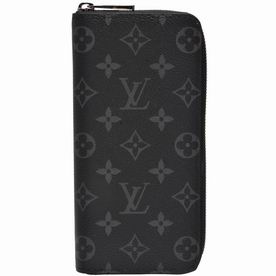 Louis Vuitton Monogram Eclipse Coated Canvas Zippy Wallet Vertical M62295