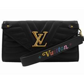 Louis Vuitton Smooth Calfskin Leather New Wave Long Wallet M63298