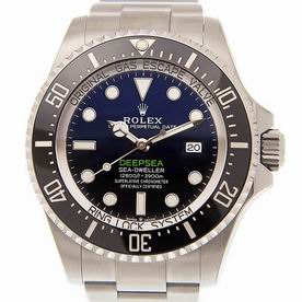 Rolex Sea-Dweller Swiss Movement Silver Steel Band Black Dial 126660BL