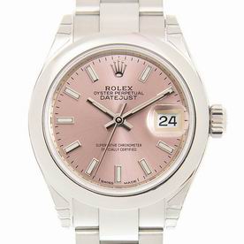 Rolex Datejust Swiss Movement Pink Dial Silver Steel Band 279160PKO