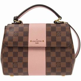 Louis Vuitton Damier Ebene Canvas Cuir Taurillon Leather Bond Street BB Magnolia N41071