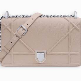 DIORAMA BAG IN Rose Poudre grained calfskin M0422PVRG M413
