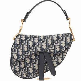 Christian Dior Mini Dior Oblique Saddle Bag M0447CTZQM928