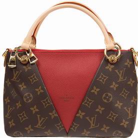 Louis Vuitton Monogram Canvas V TOTE BB Bag Cerise M43966