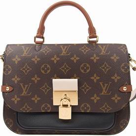 Louis Vuitton Monogram Canvas And Grained Leather VAUGIRARD Handbag M44354
