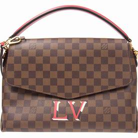 Louis Vuitton Damier Ebene Coated Canvas BEAUBOURG Scarlet Red N40176
