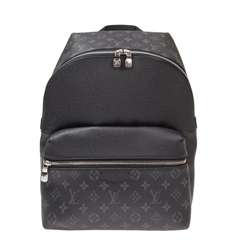 Louis Vuitton Black Taiga Cowhide And Monogram Eclipse Canvas DISCOVERY BACKPACK PM M30230