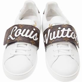 Louis Vuitton Coffee Color Canvas Sneaker 1A3T9U37