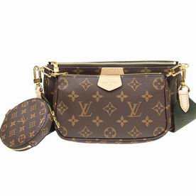 Louis Vuitton Monogram Canvas Multi-pochette Accessoires Kaki M44813