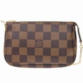 Louis Vuitton Damier Ebene Canvas Mini Pochette Accessoires N58009