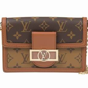 Louis Vuitton Monogram and Monogram Reverse Canvas Mini Dauphine M68746