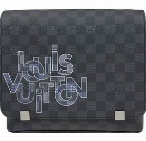 Louis Vuitton Damier Graphite Canvas District PM Messenger Bag N40272