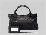 Balenciaga First Top Leather Bag Deep-Coffee 103208-DC