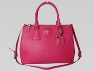 Prada Saffiano Lux Calfskin Tote Bag in Pink(medium) PR242121