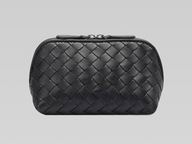 Bottega Veneta Intreciatto Nappa Weave In Black BGV41472