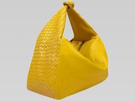 Bottega Veneta Intrecciato Nappa Weave Large Veneta Yellow BVb015