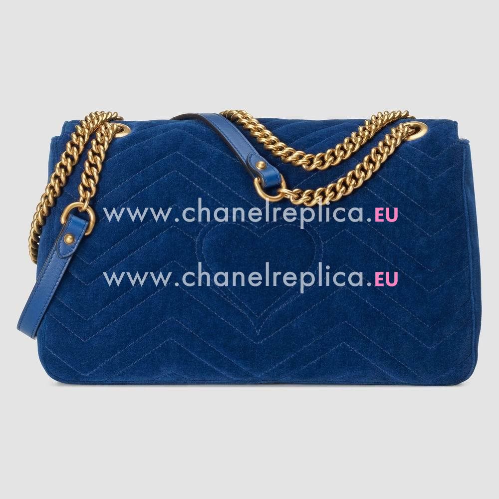 Gucci GG Marmont velvet shoulder bag 443496 K4D2T 4511